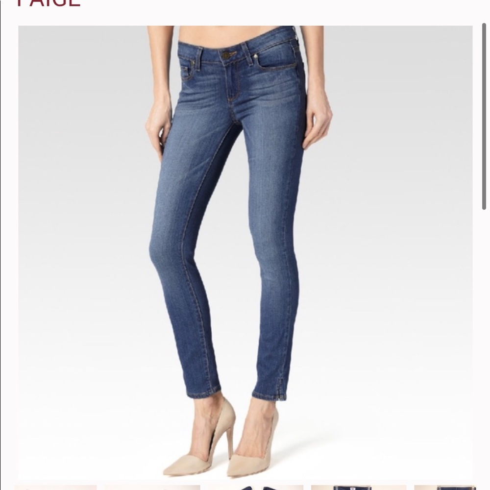 Paige Jeans - Verdugo ankle with side slit